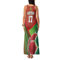 Custom Portugal Football Go Champions Family Matching Tank Maxi Dress and Hawaiian Shirt Sporty Style