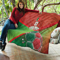 Custom Portugal Football Go Champions Quilt Sporty Style