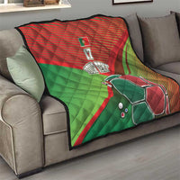 Custom Portugal Football Go Champions Quilt Sporty Style