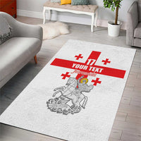 Custom Georgia Football We are Champions Area Rug Sporty Style with Coat of Arms