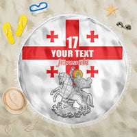 Custom Georgia Football We are Champions Beach Blanket Sporty Style with Coat of Arms