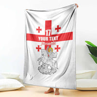 Custom Georgia Football We are Champions Blanket Sporty Style with Coat of Arms