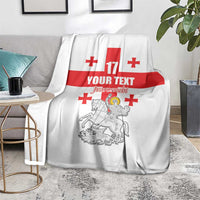 Custom Georgia Football We are Champions Blanket Sporty Style with Coat of Arms