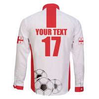 Custom Georgia Football We are Champions Family Matching Long Sleeve Bodycon Dress and Hawaiian Shirt Sporty Style with Coat of Arms