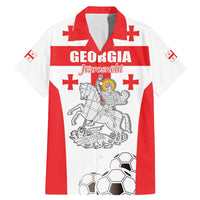 Custom Georgia Football We are Champions Family Matching Mermaid Dress and Hawaiian Shirt Sporty Style with Coat of Arms