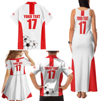 Custom Georgia Football We are Champions Family Matching Tank Maxi Dress and Hawaiian Shirt Sporty Style with Coat of Arms