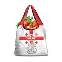 Custom Georgia Football We are Champions Grocery Bag Sporty Style with Coat of Arms
