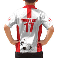 Custom Georgia Football We are Champions Hawaiian Shirt Sporty Style with Coat of Arms