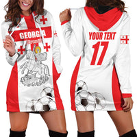 Custom Georgia Football We are Champions Hoodie Dress Sporty Style with Coat of Arms