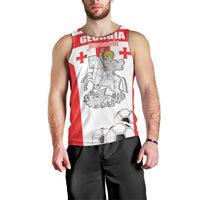 Custom Georgia Football We are Champions Men Tank Top Sporty Style with Coat of Arms
