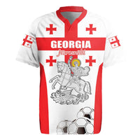 Custom Georgia Football We are Champions Rugby Jersey Sporty Style with Coat of Arms