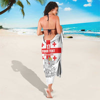 Custom Georgia Football We are Champions Sarong Sporty Style with Coat of Arms