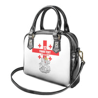 Custom Georgia Football We are Champions Shoulder Handbag Sporty Style with Coat of Arms