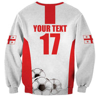 Custom Georgia Football We are Champions Sweatshirt Sporty Style with Coat of Arms