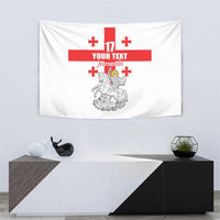 Custom Georgia Football We are Champions Tapestry Sporty Style with Coat of Arms