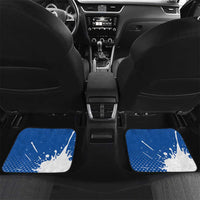 Personalized Slovakia Coat of Arms Car Mats Map Flag Style