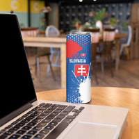 Personalized Slovakia Coat of Arms Skinny Tumbler Map Flag Style