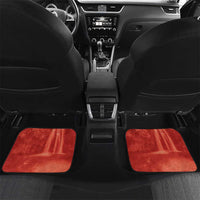 Custom Guadelope Football Car Mats Basse Terre Red Style