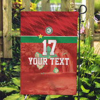 Custom Guadelope Football Garden Flag Basse Terre Red Style