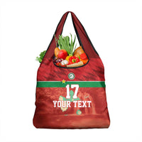 Custom Guadelope Football Grocery Bag Basse Terre Red Style
