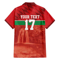 Custom Guadelope Football Hawaiian Shirt Basse Terre Red Style