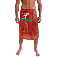 Custom Guadelope Football Lavalava Basse Terre Red Style