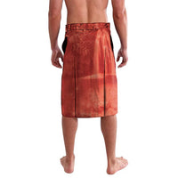 Custom Guadelope Football Lavalava Basse Terre Red Style