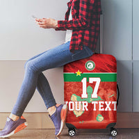 Custom Guadelope Football Luggage Cover Basse Terre Red Style