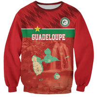 Custom Guadelope Football Sweatshirt Basse Terre Red Style