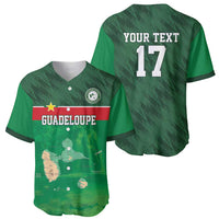 Custom Guadelope Football Baseball Jersey Basse Terre Green Style