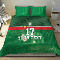 Custom Guadelope Football Bedding Set Basse Terre Green Style