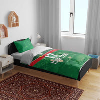 Custom Guadelope Football Bedding Set Basse Terre Green Style