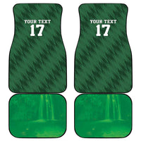 Custom Guadelope Football Car Mats Basse Terre Green Style