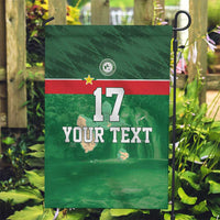 Custom Guadelope Football Garden Flag Basse Terre Green Style