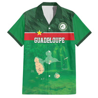 Custom Guadelope Football Hawaiian Shirt Basse Terre Green Style