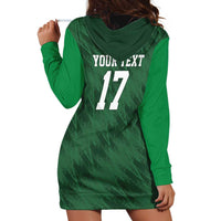 Custom Guadelope Football Hoodie Dress Basse Terre Green Style