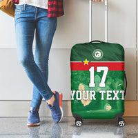 Custom Guadelope Football Luggage Cover Basse Terre Green Style