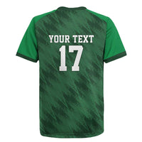 Custom Guadelope Football Rugby Jersey Basse Terre Green Style