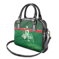 Custom Guadelope Football Shoulder Handbag Basse Terre Green Style