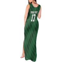 Custom Guadelope Football Tank Maxi Dress Basse Terre Green Style