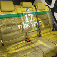 Custom Guadelope Football Back Car Seat Cover Basse Terre Yellow Style
