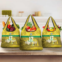 Custom Guadelope Football Grocery Bag Basse Terre Yellow Style