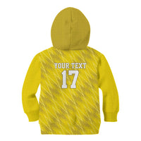 Custom Guadelope Football Kid Hoodie Basse Terre Yellow Style