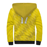 Custom Guadelope Football Sherpa Hoodie Basse Terre Yellow Style