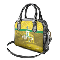 Custom Guadelope Football Shoulder Handbag Basse Terre Yellow Style