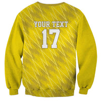 Custom Guadelope Football Sweatshirt Basse Terre Yellow Style