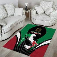 Italian Republic Area Rug Simple Coat of Arms