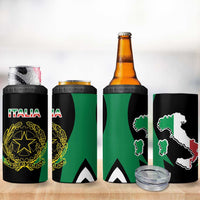 Italian Republic The emblem 4 in 1 Can Cooler Tumbler Coat of arms - Stemma of the Italian Republic