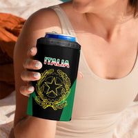 Italian Republic The emblem 4 in 1 Can Cooler Tumbler Coat of arms - Stemma of the Italian Republic