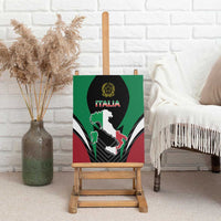 Italian Republic Canvas Wall Art Simple Coat of Arms